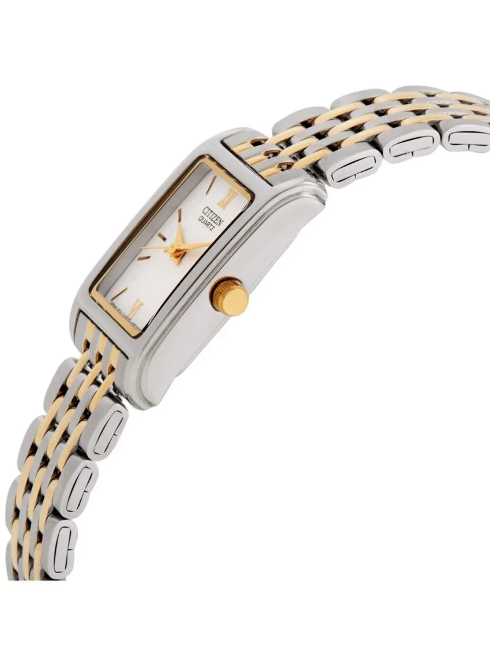 NWT Citizen Quartz White Dial Two-tone Ladies Watch